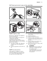 Предварительный просмотр 19 страницы Electrolux EWF 1486 ODW User Manual