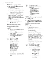 Preview for 16 page of Electrolux EWF 1494 DBW User Manual