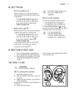 Preview for 11 page of Electrolux EWF 1494RC User Manual