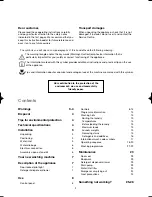 Preview for 2 page of Electrolux EWF 1649 Instruction Booklet