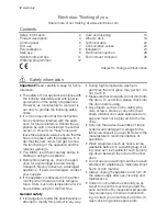 Preview for 2 page of Electrolux EWF 168540 W User Manual