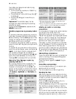 Preview for 10 page of Electrolux EWF 168540 W User Manual