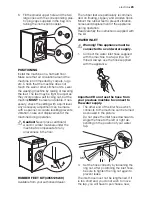 Предварительный просмотр 23 страницы Electrolux EWF 168543 W User Manual