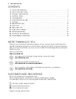 Preview for 2 page of Electrolux EWF 1687 HDW User Manual