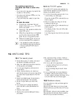 Preview for 15 page of Electrolux EWF 1687 HDW User Manual