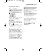 Preview for 61 page of Electrolux EWF 6020 W User Manual