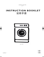 Electrolux EWF 668 Instruction Booklet preview