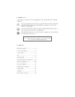 Preview for 4 page of Electrolux EWF 8555 User Manual