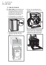 Предварительный просмотр 72 страницы Electrolux EWF1023BESA User Manual