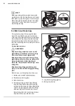 Preview for 70 page of Electrolux EWF1024BDWA User Manual