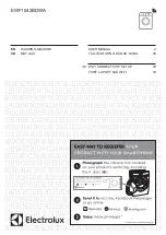 Electrolux EWF1042BDWA User Manual preview