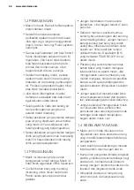 Preview for 36 page of Electrolux ewf10932 User Manual