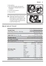 Preview for 97 page of Electrolux ewf10932 User Manual