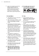 Preview for 6 page of Electrolux EWF1141AEWA User Manual