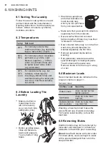 Preview for 22 page of Electrolux EWF1141AEWA User Manual