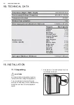 Preview for 34 page of Electrolux EWF1141AEWA User Manual