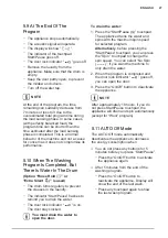 Предварительный просмотр 27 страницы Electrolux EWF1141SEWA User Manual