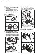 Предварительный просмотр 34 страницы Electrolux EWF1141SEWA User Manual