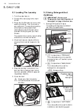 Предварительный просмотр 18 страницы Electrolux EWF1142Q7WB User Manual