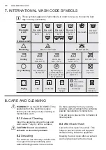 Предварительный просмотр 20 страницы Electrolux EWF12033 User Manual