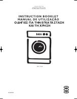 Предварительный просмотр 1 страницы Electrolux EWF1246 Instruction Book