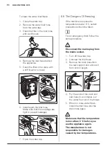 Preview for 24 page of Electrolux EWF12763E User Manual