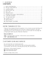 Preview for 2 page of Electrolux EWF12942 User Manual