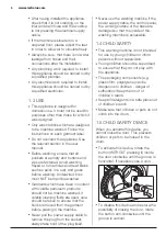 Preview for 4 page of Electrolux EWF12942 User Manual