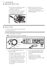 Preview for 12 page of Electrolux EWF12942 User Manual