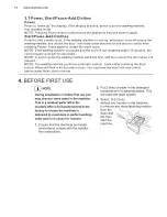 Preview for 14 page of Electrolux EWF1408B1WA User Manual