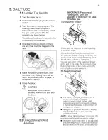 Preview for 15 page of Electrolux EWF1408B1WA User Manual