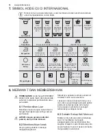 Предварительный просмотр 54 страницы Electrolux EWF14113 User Manual