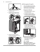 Предварительный просмотр 58 страницы Electrolux EWF14113 User Manual