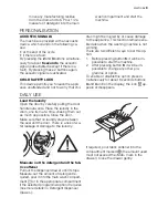 Предварительный просмотр 9 страницы Electrolux EWF147310W User Manual