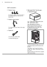 Предварительный просмотр 8 страницы Electrolux EWF14833 User Manual