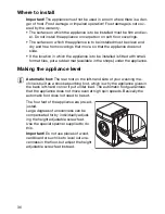 Preview for 36 page of Electrolux EWF1870 User Information