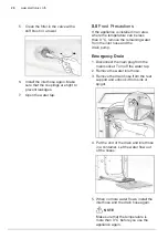 Предварительный просмотр 26 страницы Electrolux EWF7524D3WB User Manual