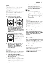 Предварительный просмотр 11 страницы Electrolux EWF7555EQWA User Manual