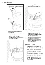 Предварительный просмотр 16 страницы Electrolux EWF7555EQWA User Manual