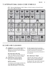 Предварительный просмотр 21 страницы Electrolux EWF7555EQWA User Manual