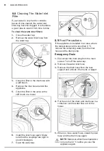 Предварительный просмотр 24 страницы Electrolux EWF7555EQWA User Manual