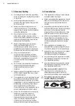 Preview for 6 page of Electrolux EWF8024ADSA User Manual