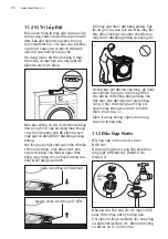 Предварительный просмотр 70 страницы Electrolux EWF8024D3WB User Manual