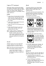 Предварительный просмотр 11 страницы Electrolux EWF8025EQWA User Manual