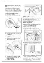 Предварительный просмотр 24 страницы Electrolux EWF8025EQWA User Manual