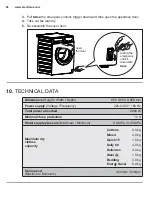 Предварительный просмотр 28 страницы Electrolux EWF8025EQWA User Manual