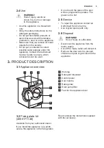 Preview for 5 page of Electrolux EWF9000W1 User Manual