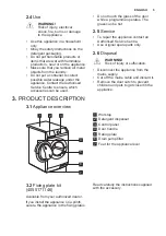 Предварительный просмотр 5 страницы Electrolux EWF9000W1 User Manual