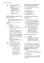 Preview for 16 page of Electrolux EWF9000W1 User Manual