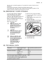 Предварительный просмотр 25 страницы Electrolux EWF9000W1 User Manual